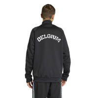 adidas België Originals Trainingsjack Zwart Lichtblauw Roze