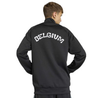 adidas België Originals Trainingsjack Zwart Lichtblauw Roze