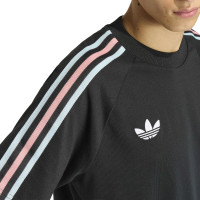 adidas België Originals T-Shirt Zwart Lichtblauw Roze