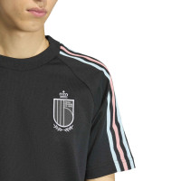 adidas België Originals T-Shirt Zwart Lichtblauw Roze