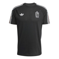 adidas België Originals T-Shirt Zwart Lichtblauw Roze
