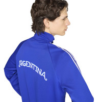 adidas Argentine Originals Veste d'Entraînement Lucid Blue Blanc Doré