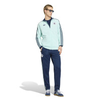 adidas Allemagne Originals Pantalon d'Entraînement Bleu Foncé Bleu Clair Blanc