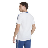 adidas Italie Originals T-Shirt Blanc Bleu