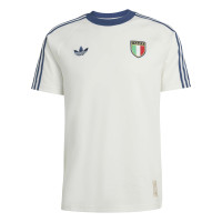 adidas Italie Originals T-Shirt Blanc Bleu