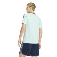 adidas Duitsland Originals T-Shirt Lichtblauw Donkerblauw Wit