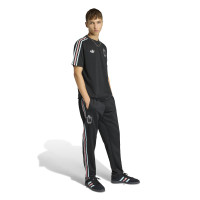 adidas Belgique Originals Pantalon d'Entraînement Noir Bleu Clair Rose