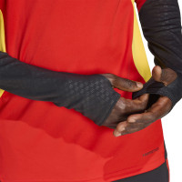 adidas België Trainingstrui 1/4-Zip 2026-2028 Rood Geel Zwart