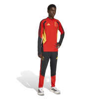adidas België Trainingspak 1/4-Zip 2026-2028 Rood Zwart Geel