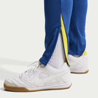 Pantalon d'entraînement Nike FC Barcelona Strike 2025-2026 pour femmes, bleu foncé, jaune vif