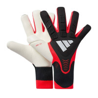 adidas Predator Pro PC Gants de Gardien de But Noir Blanc Rouge