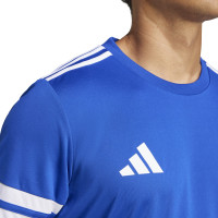 adidas Squadra 25 Voetbalshirt Lange Mouwen Blauw Wit