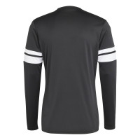 adidas Squadra 25 Voetbalshirt Lange Mouwen Zwart Wit