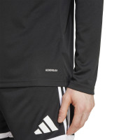 adidas Squadra 25 Voetbalshirt Lange Mouwen Zwart Wit