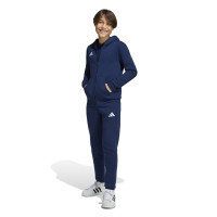 adidas Entrada 26 Vest Kids Donkerblauw Wit