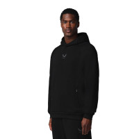 Castore Adapt Fleece Hoodie Zwart Donkergrijs