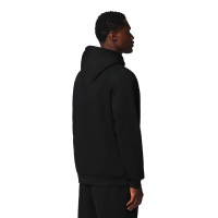 Castore Adapt Fleece Joggingpak Hooded Zwart Donkergrijs