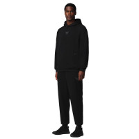 Castore Adapt Fleece Joggingpak Hooded Zwart Donkergrijs