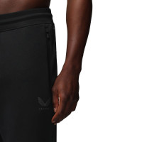 Castore Flex Lifestyle Joggingpak Hooded Zwart Donkergrijs