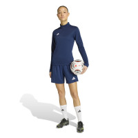 adidas Entrada 26 Trainingsbroekje Dames Donkerblauw Wit
