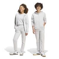 adidas Entrada 26 Joggingpak Full-Zip Vest Kids Grijs Wit