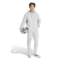 adidas Entrada 26 Hoodie Joggingpak Grijs Wit