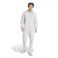 adidas Entrada 26 Joggingpak Full-Zip Vest Grijs Wit