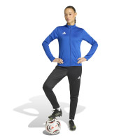 adidas Entrada 26 Trainingsjack Dames Blauw Wit