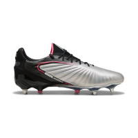 PUMA King Ultimate Crampons Vissés (SG) Argenté Noir Rose