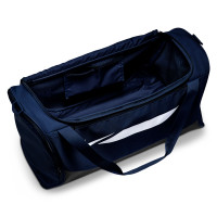 Sac de football Nike Academy Team F26, taille moyenne, bleu foncé, noir