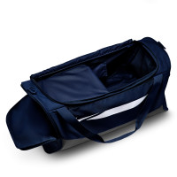 Sac de football Nike Academy Team F26, taille moyenne, bleu foncé, noir