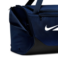 Sac de football Nike Academy Team F26, taille moyenne, bleu foncé, noir