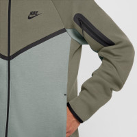 Survêtement Nike Tech Fleece Sportswear gris vert gris clair noir