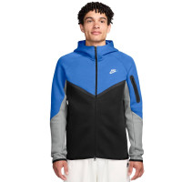 Survêtement Nike Tech Fleece Sportswear bleu foncé noir gris blanc
