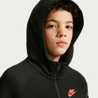 Survêtement de sport Nike Tech Fleece pour Enfants, noir, gris foncé, rouge