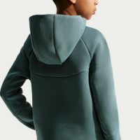 Gilet de sport Nike Tech Fleece pour Enfants, noir sarcelle