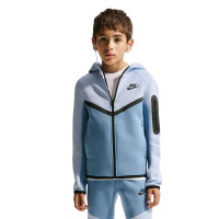 Survêtement Nike Tech Fleece Sportswear pour Enfants, bleu clair, bleu foncé, noir