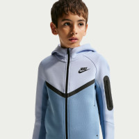 Gilet de sport Nike Tech Fleece pour Enfants, bleu clair, bleu, noir