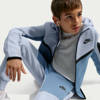 Survêtement Nike Tech Fleece Sportswear pour Enfants, bleu clair, bleu foncé, noir