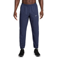 Pantalon d'entraînement tissé Nike Miler bleu foncé argenté