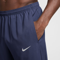 Survêtement Nike Miler UV Repel Stride bleu foncé argenté