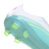 adidas F50 Messi Pro Gras Voetbalschoenen (FG) Wit Turquoise Roze
