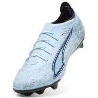 PUMA Ultra 6 Ultimate Carbon Gras Voetbalschoenen (FG) Lichtblauw Blauw Wit
