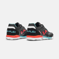 Joma Top Flex Rebound Zaalvoetbalschoenen (IN) Noir Rouge Turquoise
