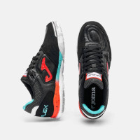 Joma Top Flex Rebound Zaalvoetbalschoenen (IN) Noir Rouge Turquoise