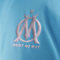 PUMA Olympique Marseille 1/4 Zip Trainingstrui 2018-2019 Bleu Azur