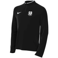 Soccer Boys Trainingstrui 1/4 Zip Junior Zwart
