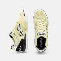 Joma Top Flex Rebound Zaalvoetbalschoenen (IN) Jaune Clair Noir Blanc