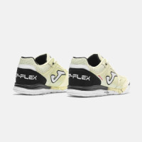 Joma Top Flex Rebound Zaalvoetbalschoenen (IN) Jaune Clair Noir Blanc