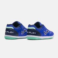 Joma Top Flex Chaussures de Foot en Salle (IN) Enfants Bleu Bleu Foncé Turquoise